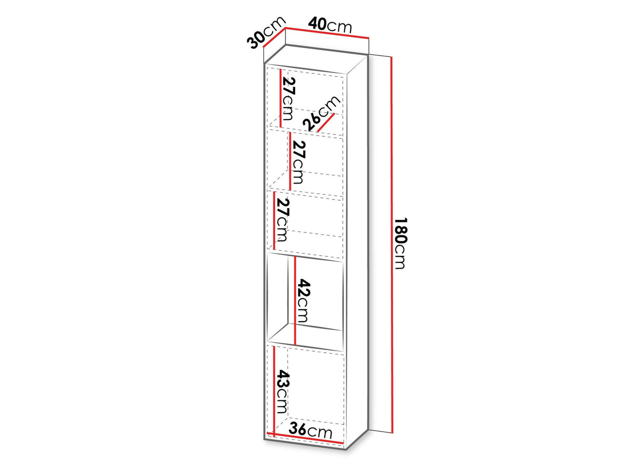 Estantería de pared 591302