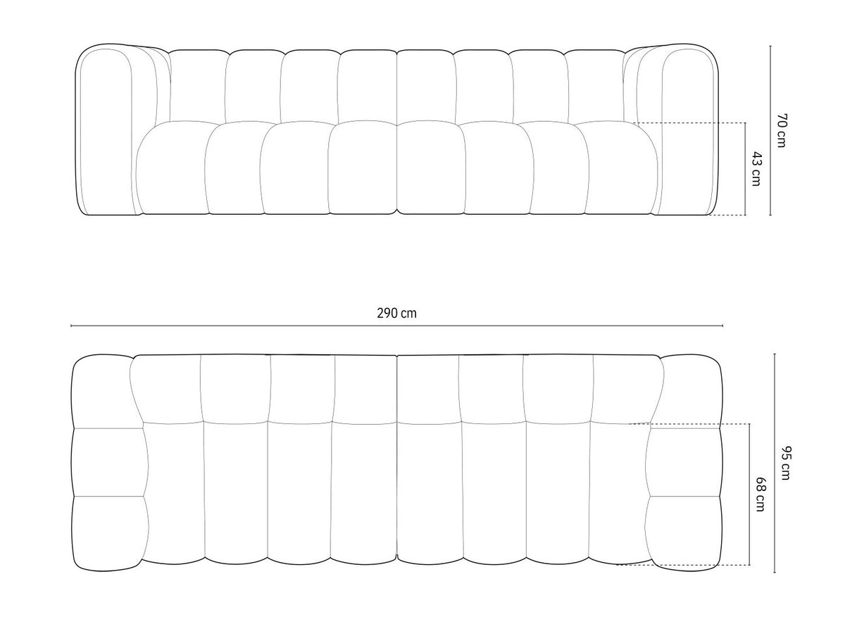 Sofá modular 592107