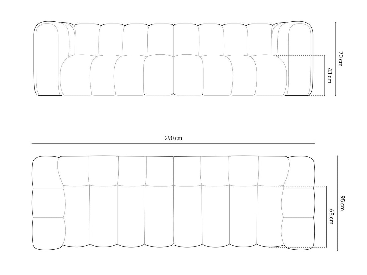 Sofá modular 592107