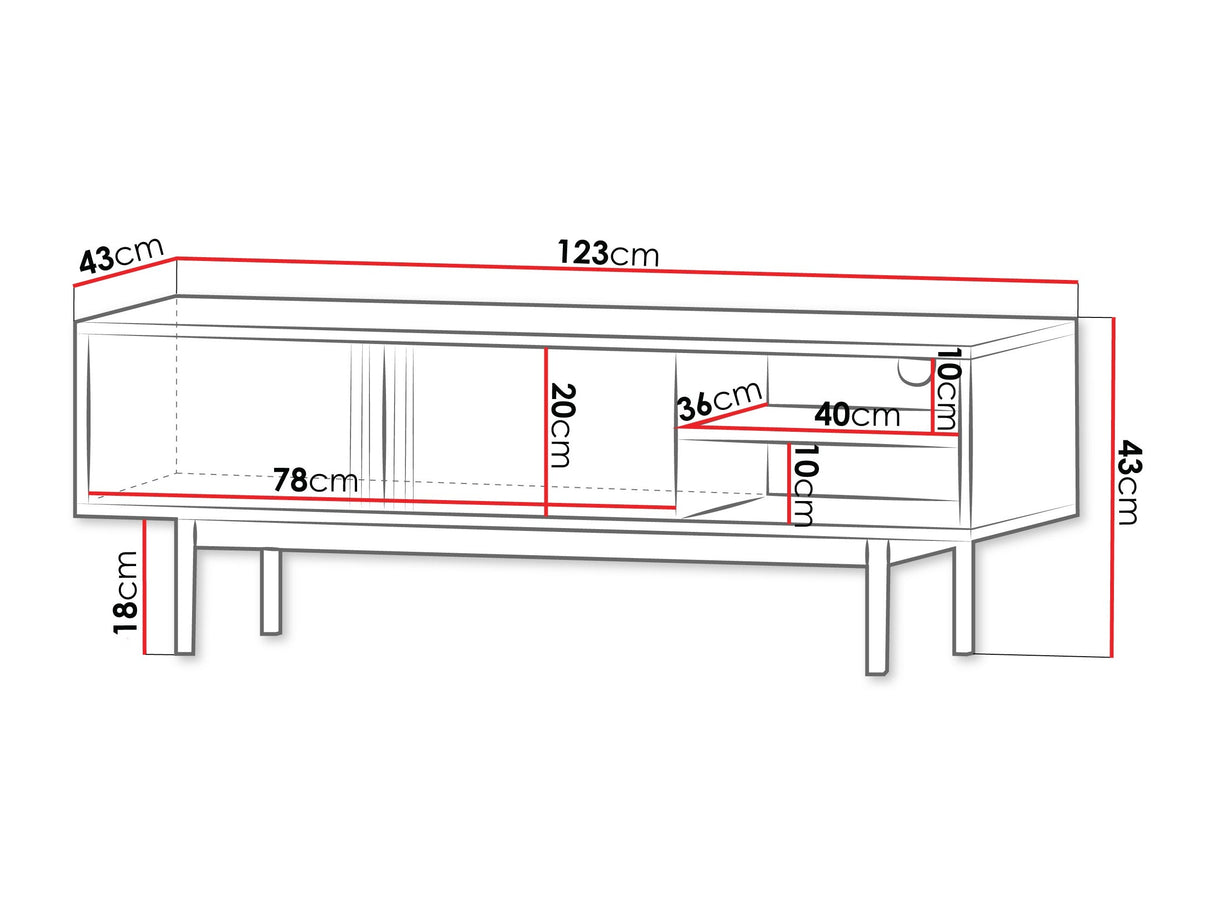 Mueble TV 592945