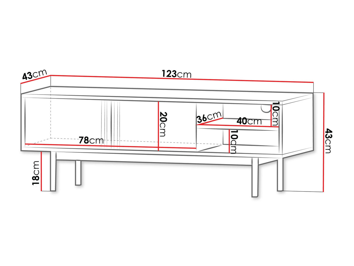 Mueble TV 592945