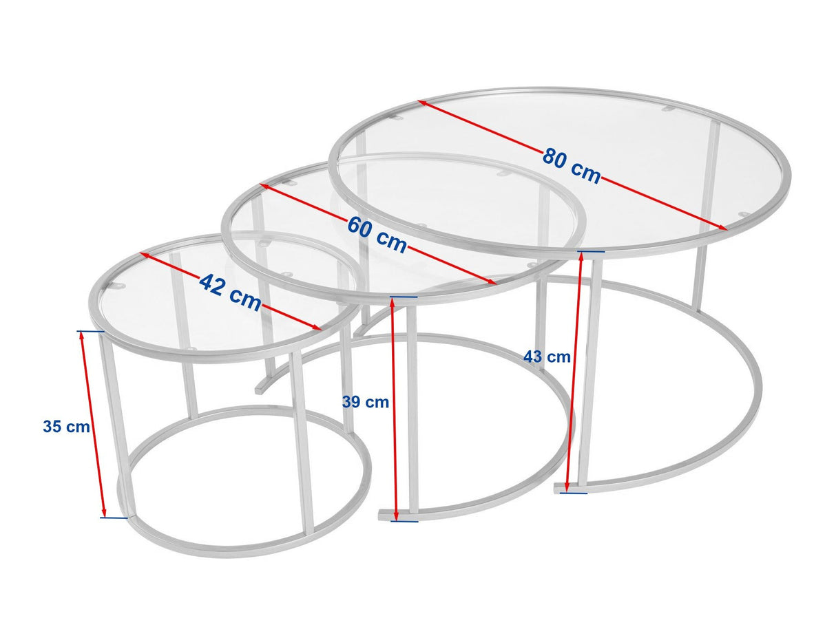 Conjunto mesa de centro 593396