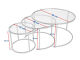 Conjunto mesa de centro 593396