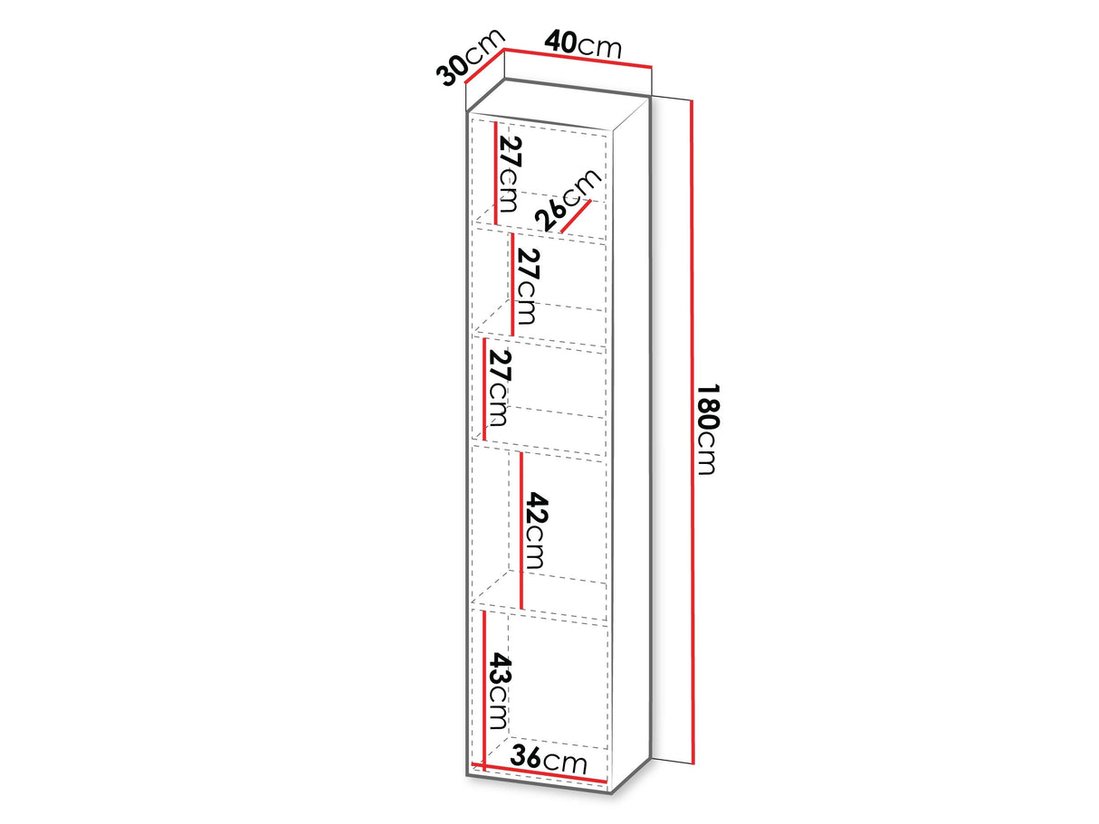 Estantería de pared 591294