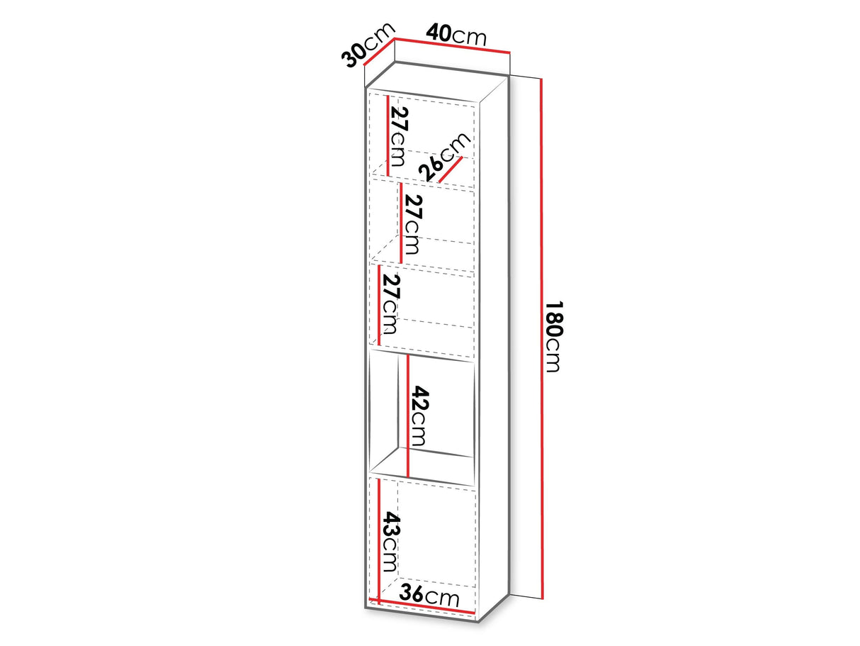 Estantería de pared 591302