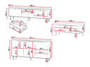 Conjunto de salón Tebeni 104