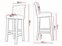 Silla de barra Fidix