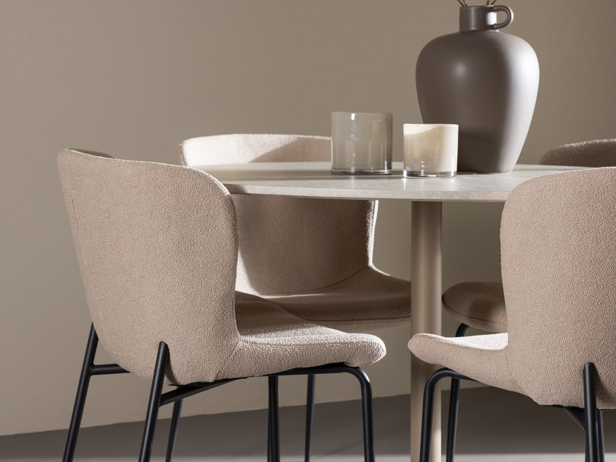 Conjunto de mesas y sillas para comedor 594984