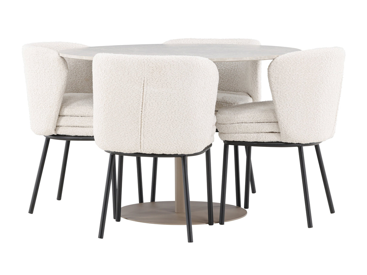 Conjunto de mesas y sillas para comedor 595039