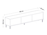 Mueble TV 595164