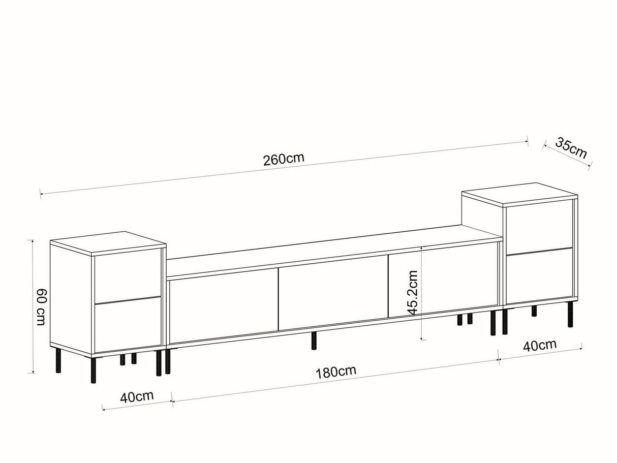 Mueble TV 595172