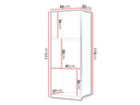 Armario de pared Tivdalu 126