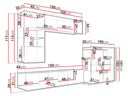 Conjunto de salón Tivdalu 107