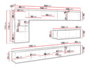 Conjunto de salón Tivdalu 108