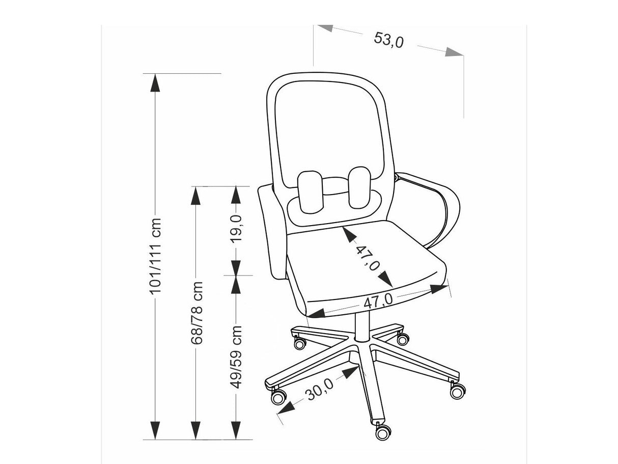 Silla de oficina 596485