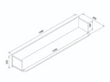Estantería de pared 596573