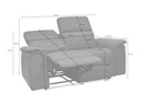 Sofá reclinable Denton 1485