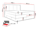 Cama continental Musor