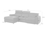 Sillón reclinable de ángulo suave 597034