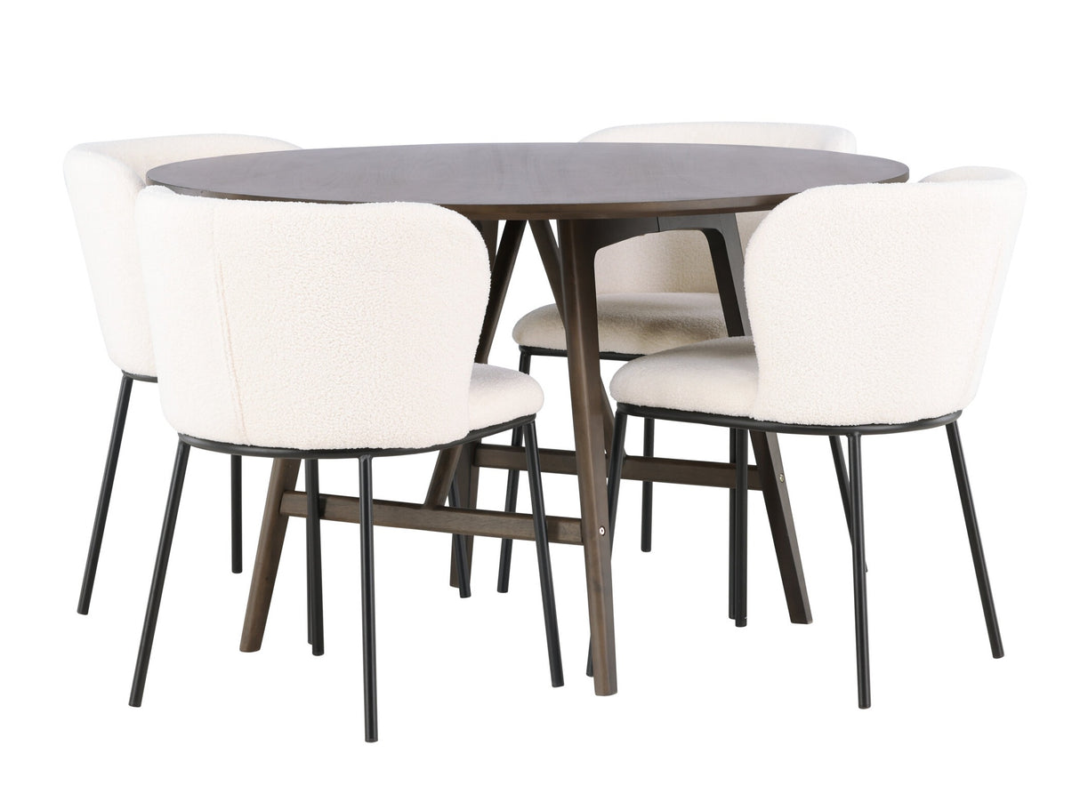 Conjunto de mesas y sillas para comedor 598282