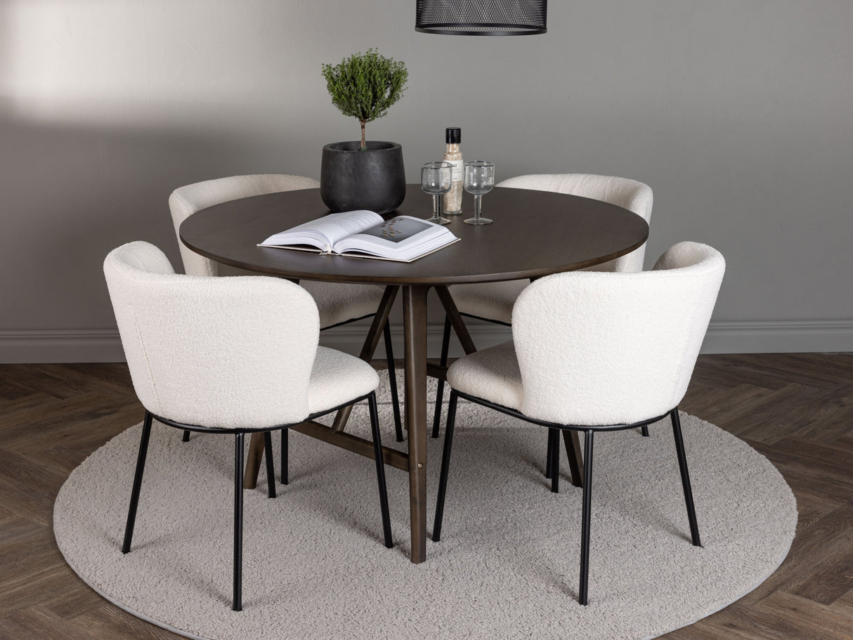 Conjunto de mesas y sillas para comedor 598282