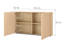 Armario de pared Evareve 108