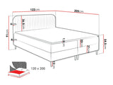 Cama continental 599033