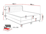 Cama continental 599033