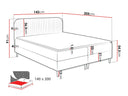 Cama continental Agnas
