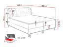 Cama continental Agnas