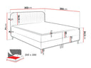 Cama continental Agnas