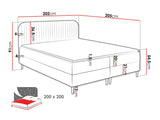 Cama continental 599033