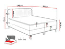 Cama continental Agnas