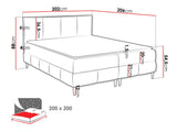 Cama continental 599117