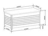 Caja de almacenamiento para exterior 601976