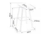 Silla de barra 605114