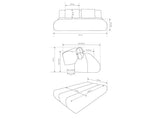 Sofá cama 605418