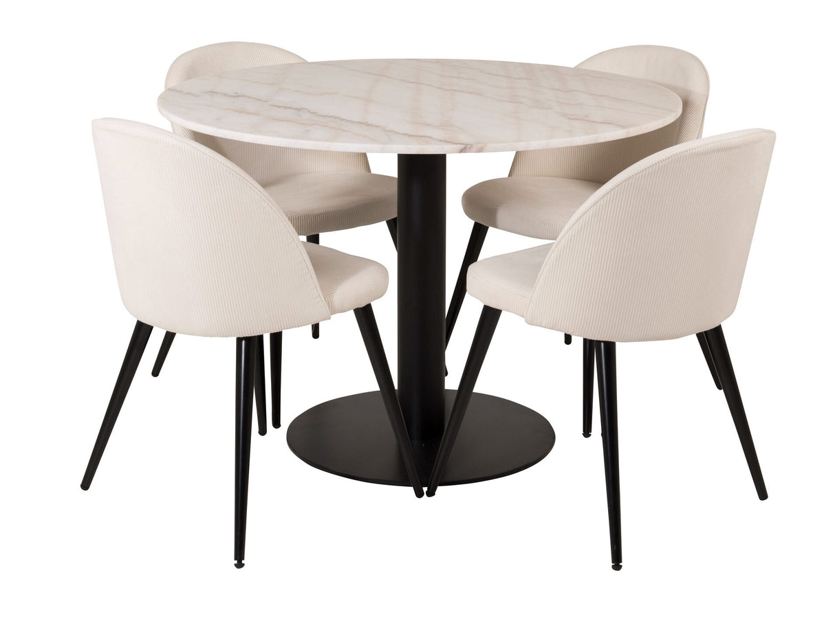 Conjunto de mesas y sillas para comedor 281762