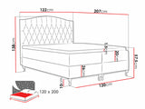 Cama continental 262716