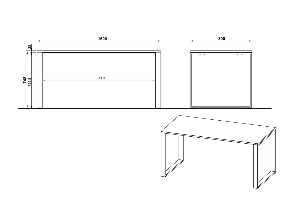 Mesa de oficina 612141