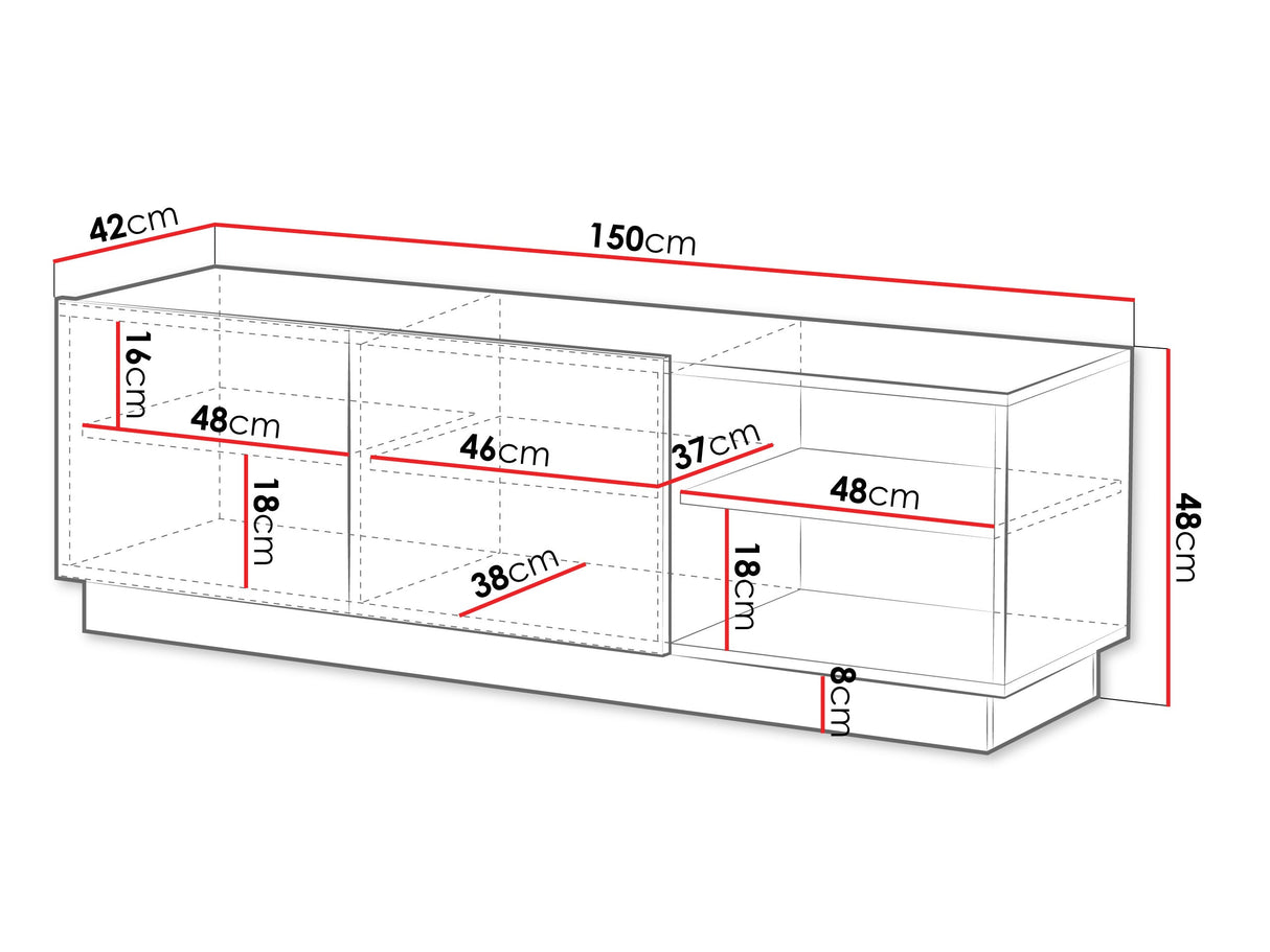 Mueble TV 612910