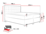 Cama continental 70811