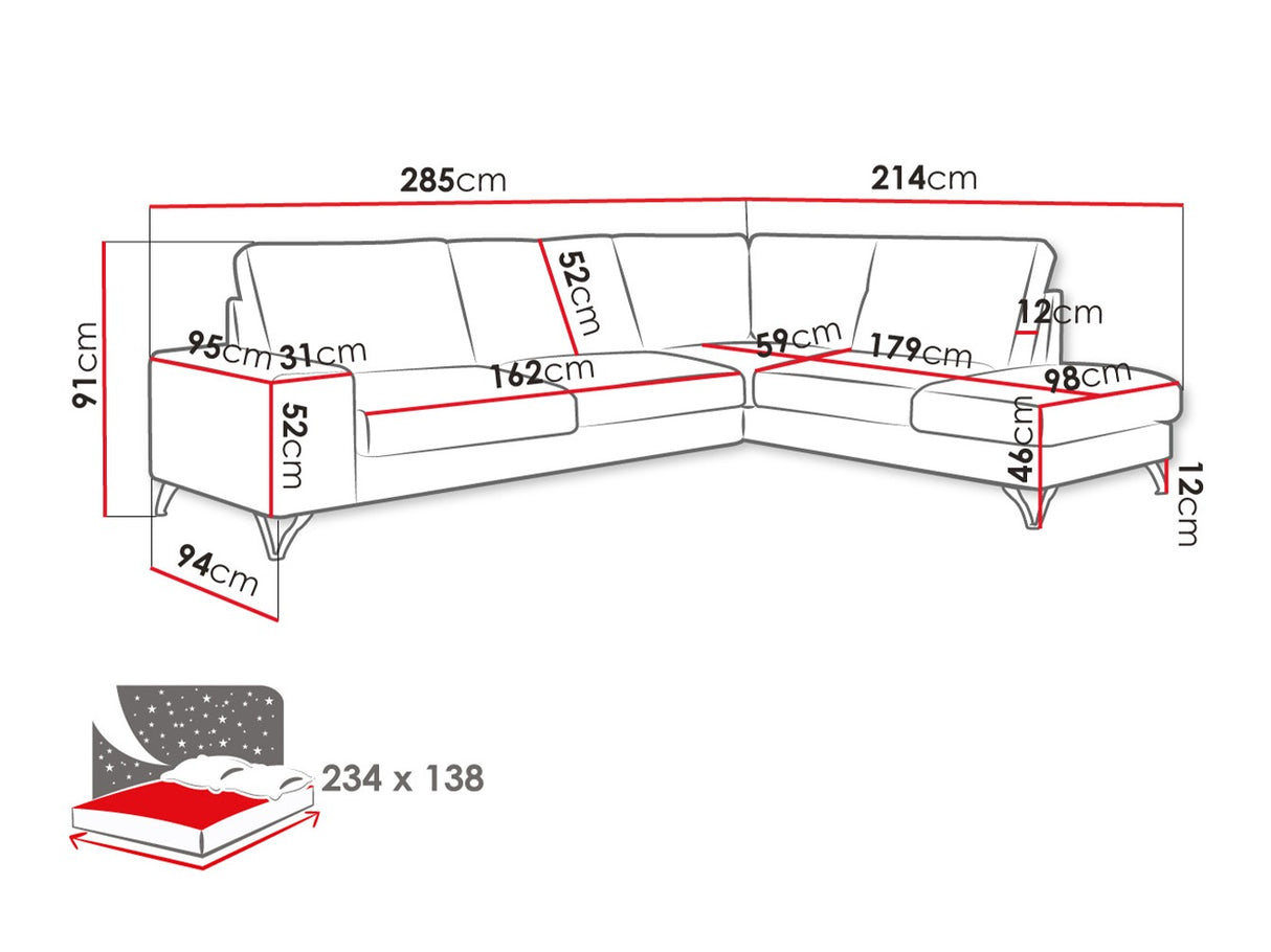 Sofá rinconero 117440