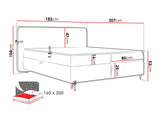 Cama continental 614659