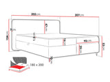 Cama continental 614659