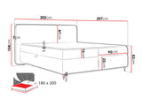 Cama continental 614659