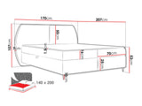 Cama continental 614829