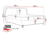 Cama continental 614829