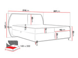 Cama continental 614829