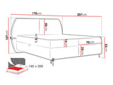 Cama continental 614829